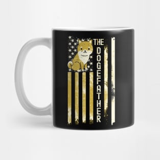 Vintage - The Dogefather Flag Mug